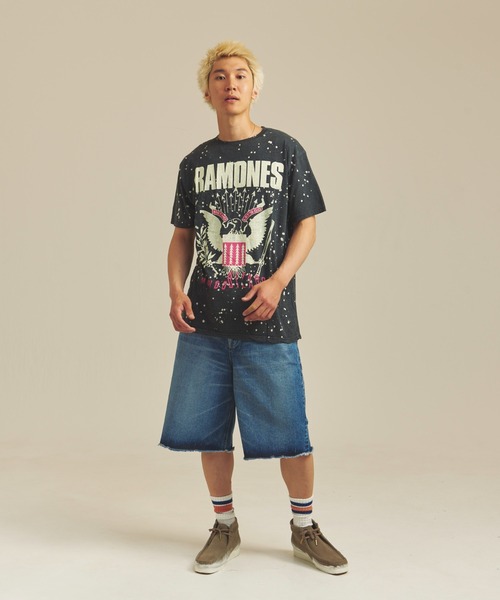ROCK-OFF(ロックオフ)の「ROCK OFF-ウォッシュ SSTEE(Tシャツ/カットソー・メンズ・その他4/その他1/その他2/その他3・XL/L)」の6枚目の写真