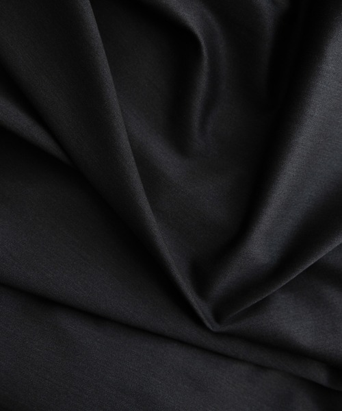 loose basic oversize shirt - TR wool / ルーズベーシックオーバー