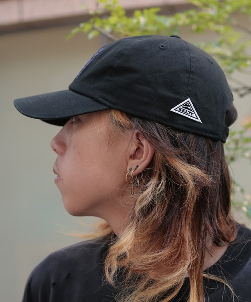 KELTY（ケルティ）の「KELTY/ケルティ エンブロイダリー タイポロゴ キャップ（キャップ・メンズ・ベージュ/ネイビー/ブラック/ホワイト・FREE）」の12枚目の写真