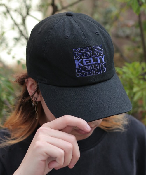KELTY（ケルティ）の「KELTY/ケルティ エンブロイダリー タイポロゴ キャップ（キャップ・メンズ・ベージュ/ネイビー/ブラック/ホワイト・FREE）」の11枚目の写真