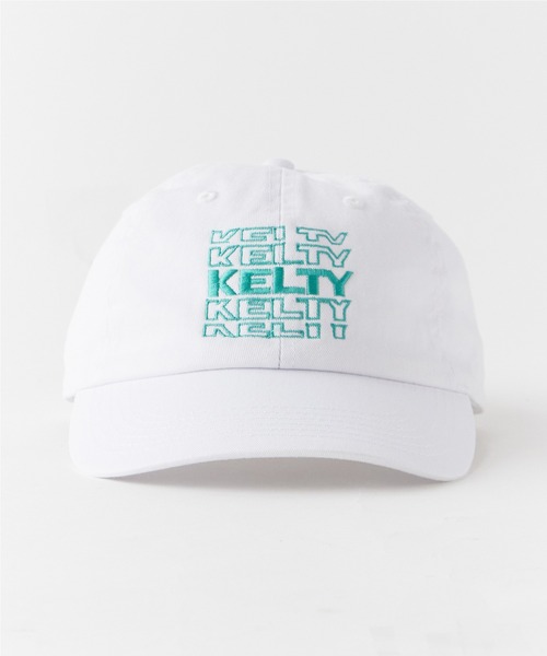 KELTY（ケルティ）の「KELTY/ケルティ エンブロイダリー タイポロゴ キャップ（キャップ・メンズ・ベージュ/ネイビー/ブラック/ホワイト・FREE）」の5枚目の写真
