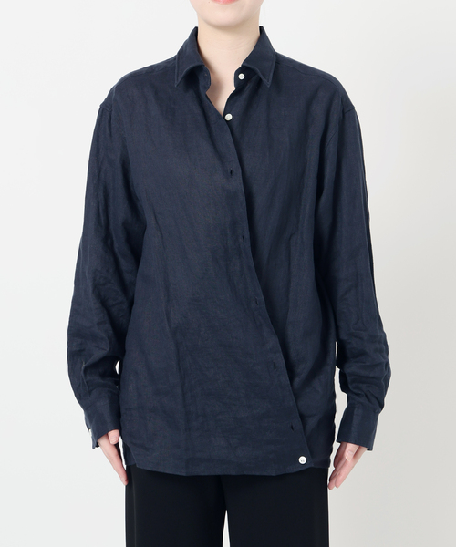 追加 LINEN WASH CACHE シャツ（シャツ/ブラウス）｜Deuxieme