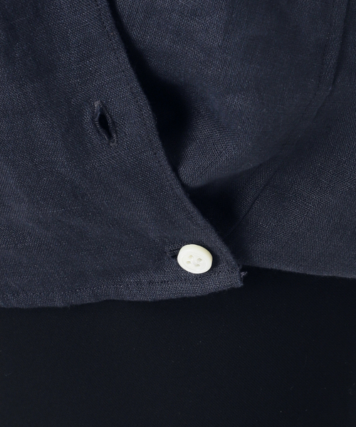 一度着用Deuxieme Classe LINEN WASH CACHE シャツ 追加 LINEN WASH CACHE シャツ（シャツ／ブラウス）｜Deuxieme