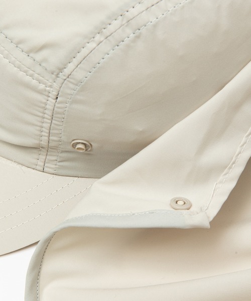 meanswhile(ミーンズワイル)の「Feather Smooth Shade Cap(キャップ・メンズ・ベージュ系その他/チャコール/アイボリー・FREE)」の9枚目の写真