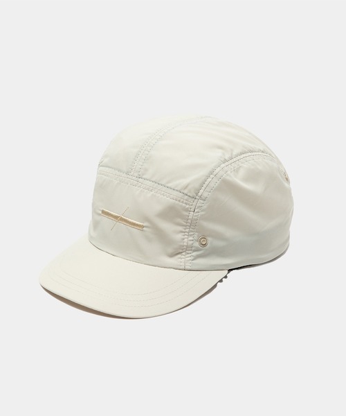 meanswhile(ミーンズワイル)の「Feather Smooth Shade Cap(キャップ・メンズ・ベージュ系その他/チャコール/アイボリー・FREE)」の6枚目の写真