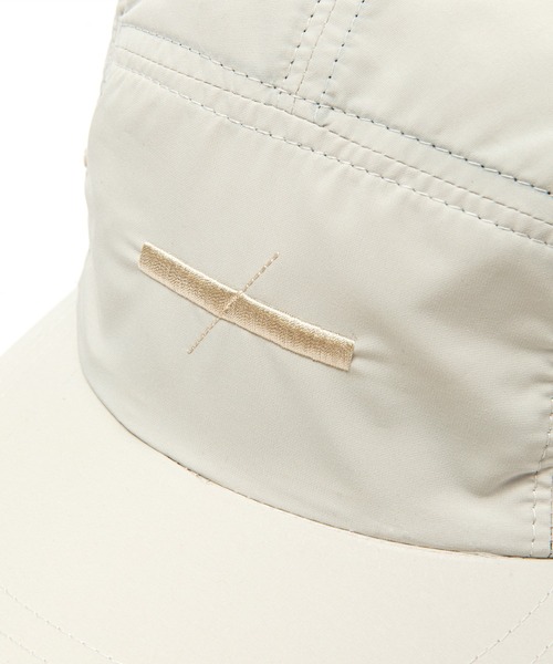 meanswhile(ミーンズワイル)の「Feather Smooth Shade Cap(キャップ・メンズ・ベージュ系その他/チャコール/アイボリー・FREE)」の5枚目の写真