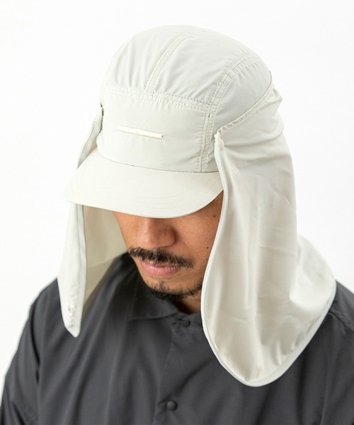 meanswhile(ミーンズワイル)の「Feather Smooth Shade Cap(キャップ・メンズ・ベージュ系その他/チャコール/アイボリー・FREE)」の21枚目の写真