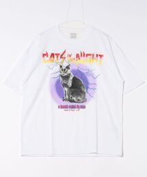キャット ワイドシルエットTシャツ