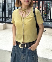 PAGEBOY | キラキラカットホック(半袖)(Tシャツ/カットソー)