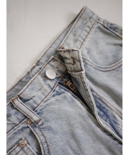 JUMELLE(ジュメロ)の「wide loose denim(デニムパンツ・レディース・ブルー/グリーン・SMALL/MEDIUM)」の20枚目の写真