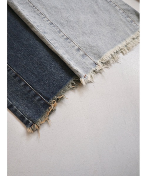 JUMELLE(ジュメロ)の「wide loose denim(デニムパンツ・レディース・ブルー/グリーン・SMALL/MEDIUM)」の22枚目の写真