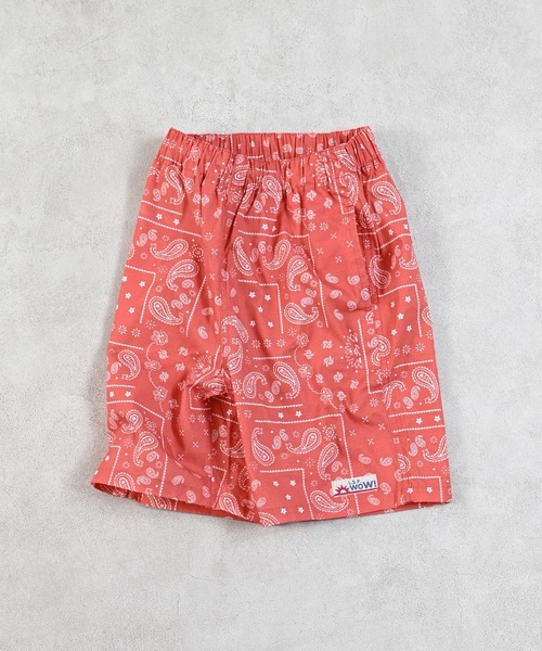 LSP WOW（エルエスピーワオ）の「【LSP WOW!】ポプリン総柄ショートパンツ（その他パンツ・キッズ・ネイビー/グリーン系その他/チャコール/ブルー系その他/レッド系その他/ブラック系その他/ライトブルー/ピンク系その他/ブラウン系その他/イエロー系その他・80/90/100/110/120/130/140/150）」の11枚目の写真