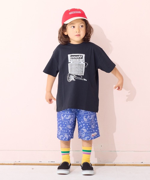LSP WOW（エルエスピーワオ）の「【LSP WOW!】ポプリン総柄ショートパンツ（その他パンツ・キッズ・ネイビー/グリーン系その他/チャコール/ブルー系その他/レッド系その他/ブラック系その他/ライトブルー/ピンク系その他/ブラウン系その他/イエロー系その他・80/90/100/110/120/130/140/150）」の17枚目の写真