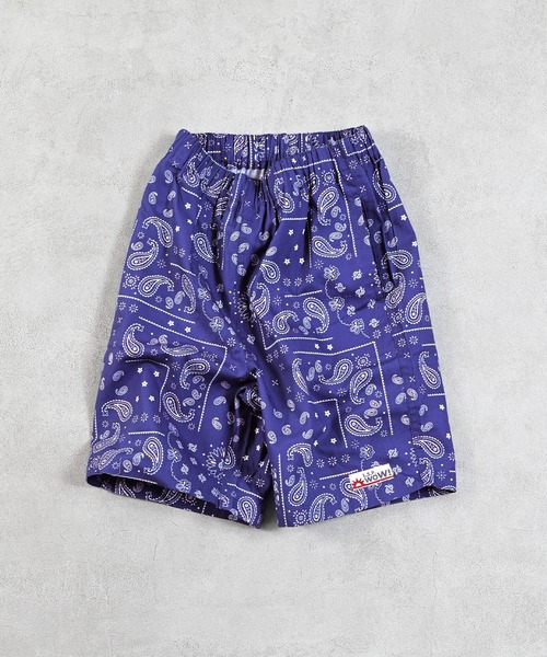 LSP WOW（エルエスピーワオ）の「【LSP WOW!】ポプリン総柄ショートパンツ（その他パンツ・キッズ・ネイビー/グリーン系その他/チャコール/ブルー系その他/レッド系その他/ブラック系その他/ライトブルー/ピンク系その他/ブラウン系その他/イエロー系その他・80/90/100/110/120/130/140/150）」の15枚目の写真