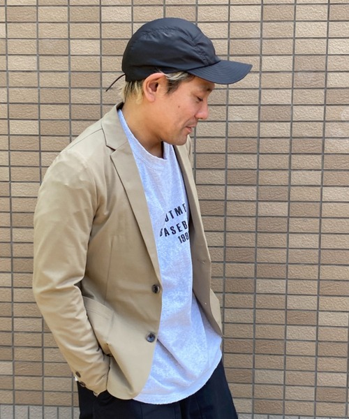 NO NEED（ノーニード）の「軽量テーラードジャケット（テーラードジャケット・メンズ・ネイビー/ベージュ・S）」の2枚目の写真