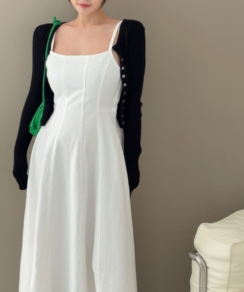 FREE STYLISTS(フリー スタイリスト)の「YUGA_YGMC Resort camisole dress(ワンピース・レディース・ブルー/ホワイト・FREE)」の17枚目の写真