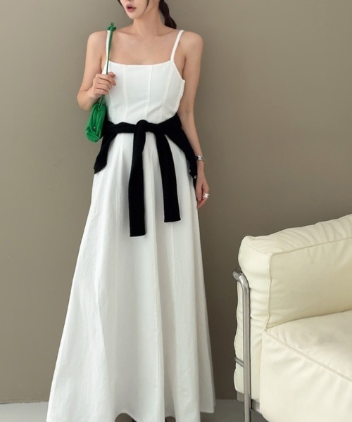 FREE STYLISTS(フリー スタイリスト)の「YUGA_YGMC Resort camisole dress(ワンピース・レディース・ブルー/ホワイト・FREE)」の22枚目の写真
