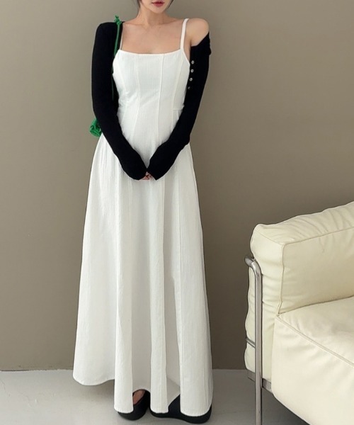 FREE STYLISTS(フリー スタイリスト)の「YUGA_YGMC Resort camisole dress(ワンピース・レディース・ブルー/ホワイト・FREE)」の19枚目の写真