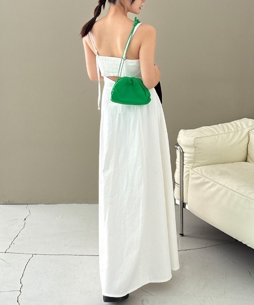 FREE STYLISTS(フリー スタイリスト)の「YUGA_YGMC Resort camisole dress(ワンピース・レディース・ブルー/ホワイト・FREE)」の13枚目の写真