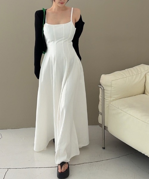FREE STYLISTS(フリー スタイリスト)の「YUGA_YGMC Resort camisole dress(ワンピース・レディース・ブルー/ホワイト・FREE)」の21枚目の写真
