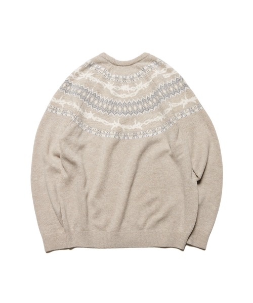 ENTANGLED NORDIC SWEATER（ニット/セーター）｜uniform experiment