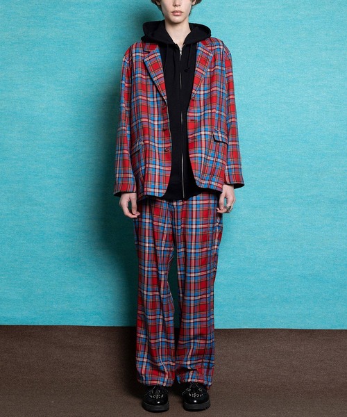 MILKBOY(ミルクボーイ)の「TEAM CHECK パンツ(スラックス・メンズ・A/B・FREE)」の13枚目の写真