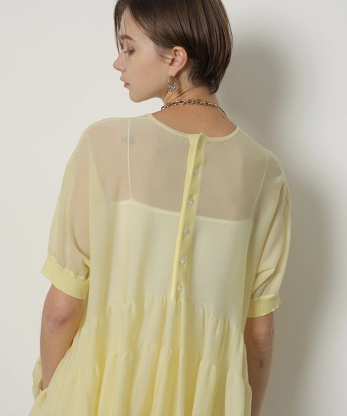 CADUNE（カデュネ）の「シアーティアードニット（ニット