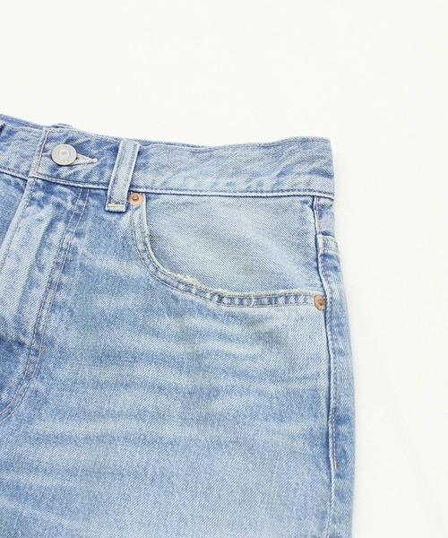 RNA（アールエヌエー）の「G1095 デザインダメージレイヤードスカート（デニムスカート・レディース・ブラック/インディゴブルー・MEDIUM）」の17枚目の写真