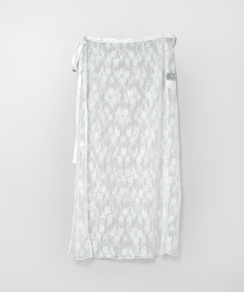 RNA（アールエヌエー）の「G1095 デザインダメージレイヤードスカート（デニムスカート・レディース・ブラック/インディゴブルー・MEDIUM）」の3枚目の写真