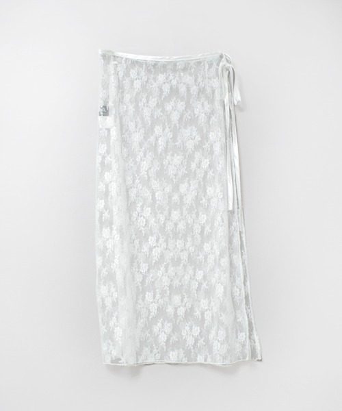 RNA（アールエヌエー）の「G1095 デザインダメージレイヤードスカート（デニムスカート・レディース・ブラック/インディゴブルー・MEDIUM）」の14枚目の写真