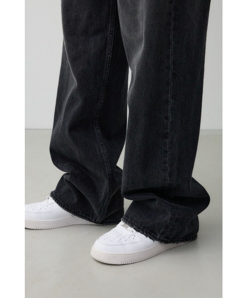 AZUL by moussy(アズールバイマウジー)の「AZUL DENIM ワイド(デニムパンツ・メンズ・ブルー/ブラック・LARGE/MEDIUM/SMALL)」の12枚目の写真