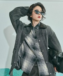 niko and... | 40ビエラレピアチェックシャツ(シャツ/ブラウス)