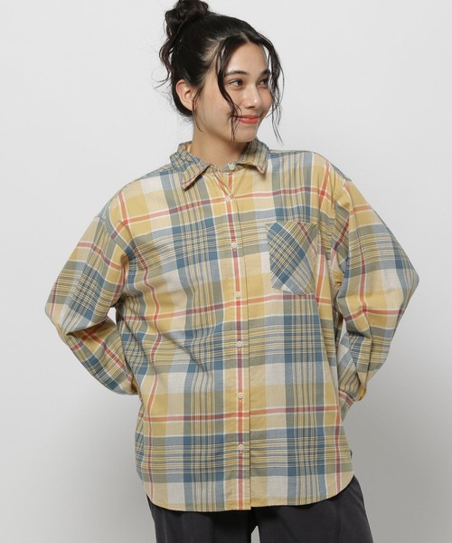 セール】40ビエラレピアチェックシャツ（シャツ/ブラウス）｜niko and