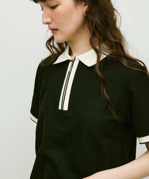 tシャツ MTA POLO NECK LS Tシャツ レディース Tシャツ - ウェア - レディース | Maison Kitsuné