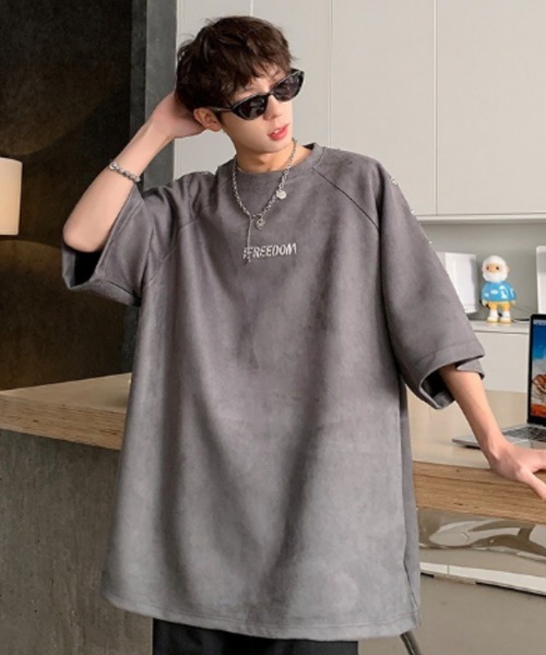 MGV(エムジーヴィー)の「スタッズデザインカットソー(Tシャツ/カットソー・メンズ・ブラック/グレー・MEDIUM/LARGE/X-LARGE)」の11枚目の写真