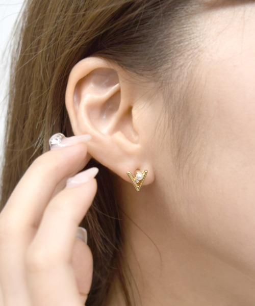 Flowering（フラワーリング）の「ガーリーモチーフセットピアス/樹脂ピアス（ピアス（両耳用）・レディース・シルバー/ゴールド系1/ゴールド系3/シルバー系2/ブルー/ピンク/ゴールド系2/ゴールド/シルバー系1/シャンパン/ピンク系1/ピンク系2/オレンジ/パープル・FREE）」の19枚目の写真