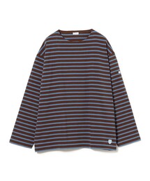 ORCIVAL（オーシバル）の「Orcival / Cotton Lourd ワイド バスクシャツ（Tシャツ/カットソー・メンズ）」