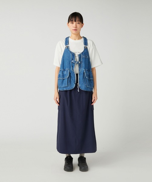  Peak -  peak TAKIBI Denim Vest 焚火 デニムベスト snow peak (スノーピーク) TAKIBI Denim Vest / タキビデニムベスト