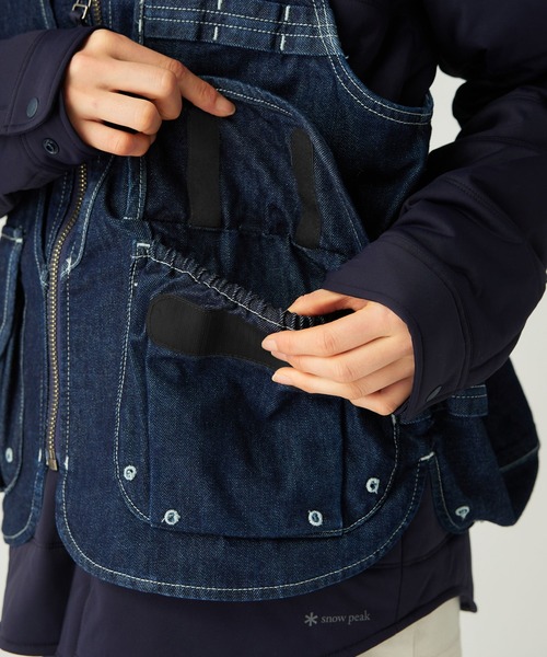 Snow Peak / TAKIBI Denim Vest デニムベスト（ベスト）｜Snow
