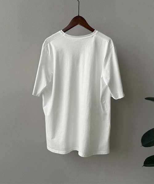 Miniministore(ミニミニストア)の「vネックtシャツ レディース 綿100%(Tシャツ/カットソー・レディース・グレー/ブラック/ライトブルー/ホワイト・FREE)」の14枚目の写真