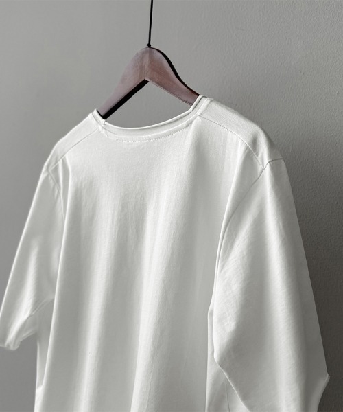 Miniministore(ミニミニストア)の「vネックtシャツ レディース 綿100%(Tシャツ/カットソー・レディース・グレー/ブラック/ライトブルー/ホワイト・FREE)」の16枚目の写真