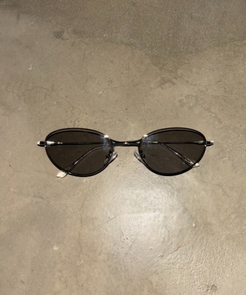 SHAGGIE（シャギー）の「メタルフレームサングラス/アイウェア（サングラス・レディース・ブラック・FREE）」の2枚目の写真