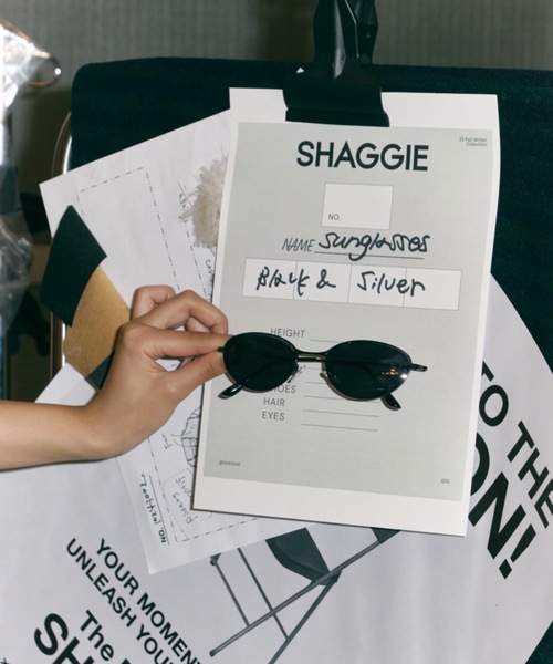SHAGGIE（シャギー）の「メタルフレームサングラス/アイウェア（サングラス・レディース・ブラック・FREE）」の10枚目の写真