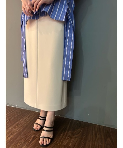 アドーア　adore マットストレッチダンボール　スカート 新品 セール】マットストレッチダンボールスカート（スカート）｜ADORE