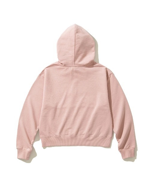 Barbour(バブアー)の「Barbour "Japan Limited" Ladies Sweat Hoodie(バブアー ロゴ クロップド スウェット フード パーカー)(パーカー・レディース・グレー/ピンク/ベージュ・SMALL/MEDIUM)」の12枚目の写真