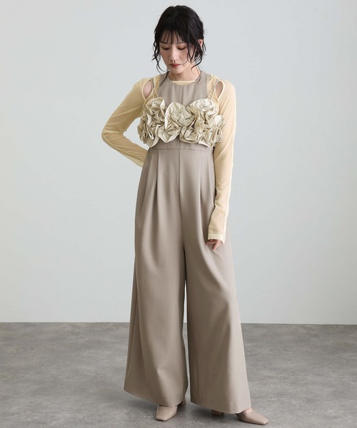 atlo（アトロ）の「オールインワンパーティードレス結婚式二次会
