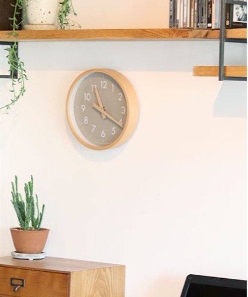 その他セレクト（ソノタセレクト）の「CAMPAS キャンパス ウォールクロック L（掛け時計・レディース・ホワイト/ブルー/グレー・FREE）」の14枚目の写真