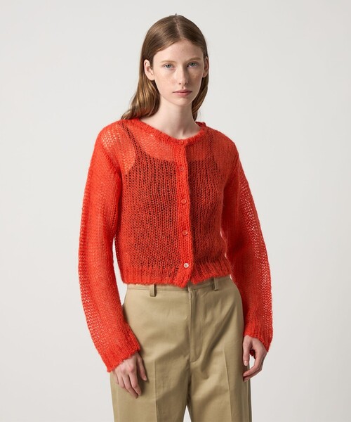 セール】＜Steven Alan＞モヘヤ ミックス ニット カーディガン