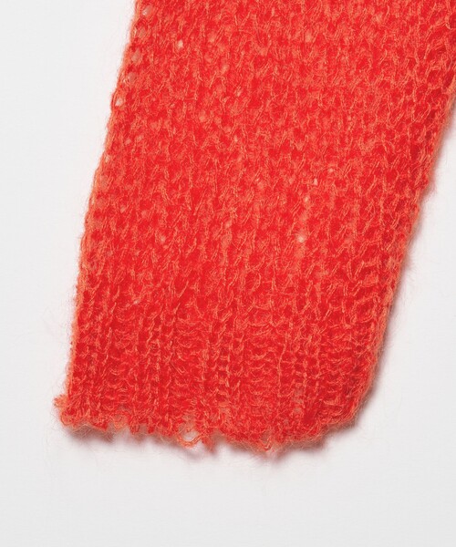 Steven Alan（スティーブンアラン）の「＜Steven Alan＞モヘヤ ミックス ニット カーディガン（カーディガン/ボレロ・レディース・レッド/イエロー・FREE）」の17枚目の写真