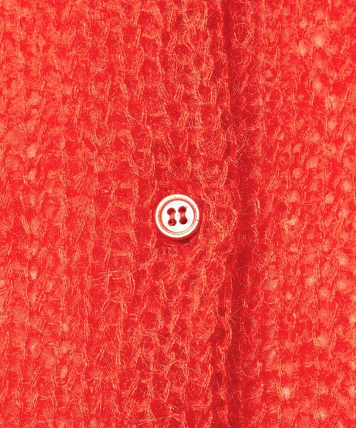 Steven Alan（スティーブンアラン）の「＜Steven Alan＞モヘヤ ミックス ニット カーディガン（カーディガン/ボレロ・レディース・レッド/イエロー・FREE）」の19枚目の写真